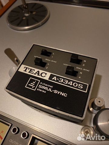 Катушечный магнитофон Teac A-3340s s/n 37489