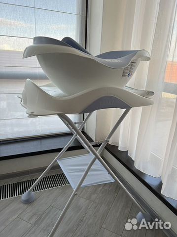 Пеленальный столик с ванночкой beaba