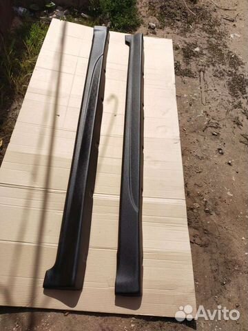 Накладки на пороги Шевроле lacetti