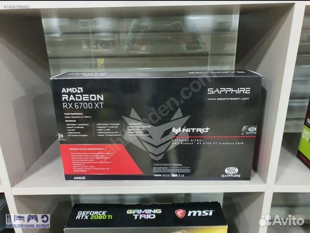 Видеокарта Sapphire Radeon RX 6700 XT Nitro+ 12Gb