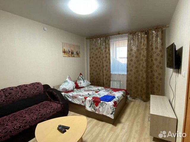 

1-к. квартира, 37 м², 2 кровати