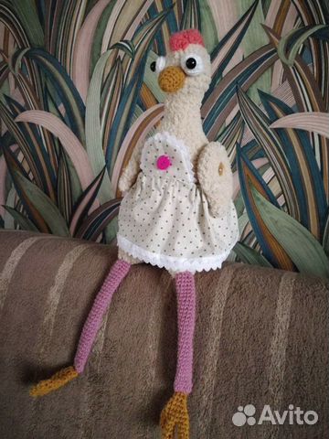 Вязаные игрушки ручной работы