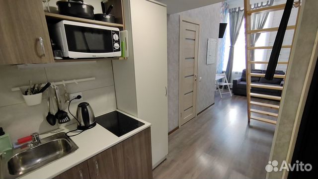 

Квартира-студия, 15 м², 1 кровать