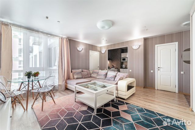 

2-к. квартира, 52 м², 2 кровати