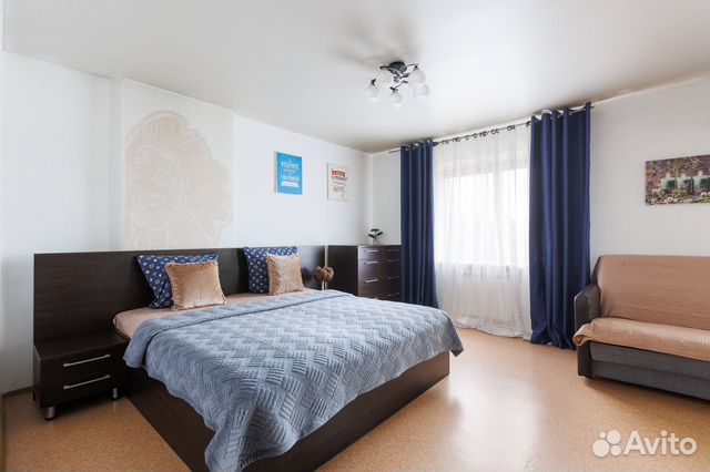 

1-к. квартира, 42 м², 1 кровать