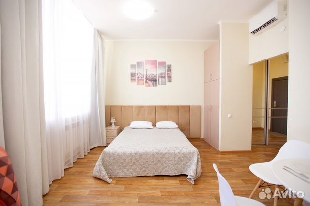 

Квартира-студия, 40 м², 2 кровати