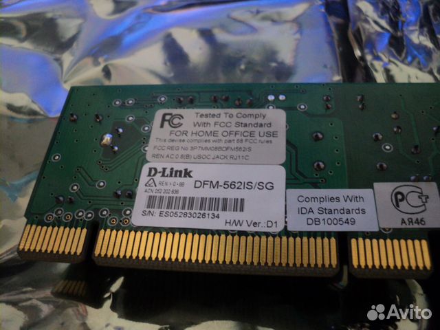 Модем d-link dfm 562is/sg