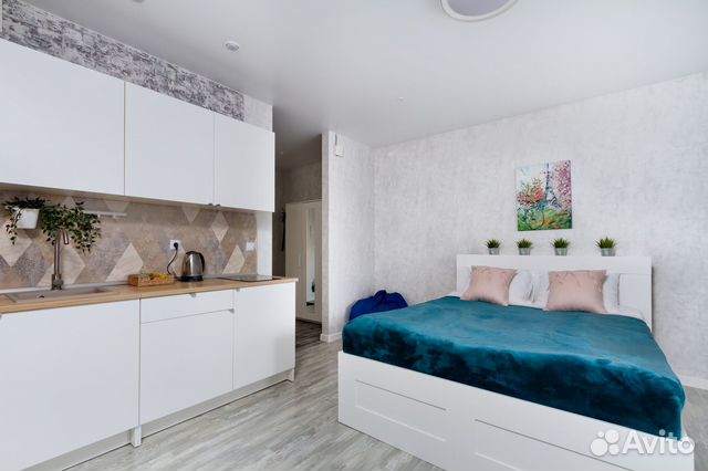 

Квартира-студия, 25 м², 1 кровать