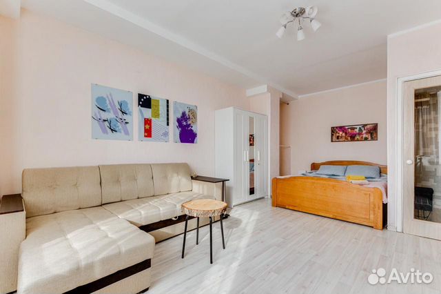 

1-к. квартира, 40 м², 2 кровати