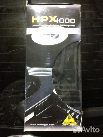 Наушники Behringer HPX 4000 Наушники Behringer HPX 4000