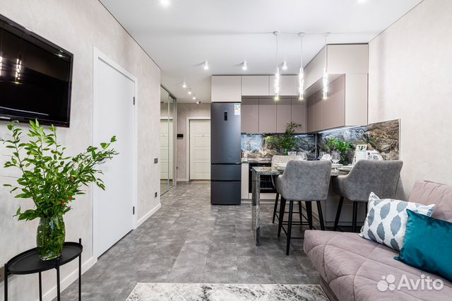 

2-к. квартира, 51 м², 2 кровати