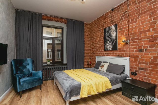 

1-к. квартира, 40 м², 2 кровати