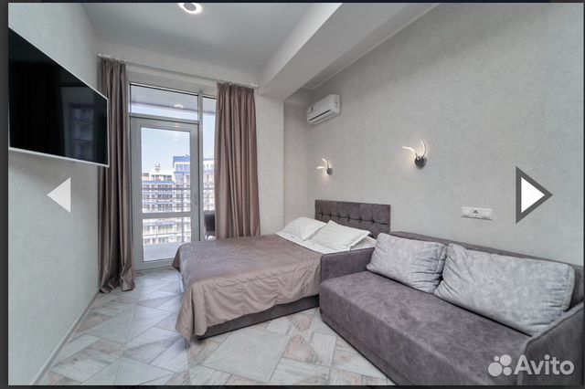 

Квартира-студия, 37 м², 1 кровать