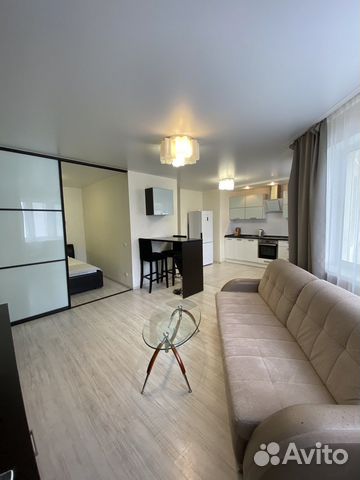 

1-к. квартира, 45 м², 2 кровати