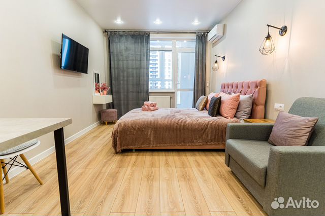 

Квартира-студия, 27,9 м², 1 кровать