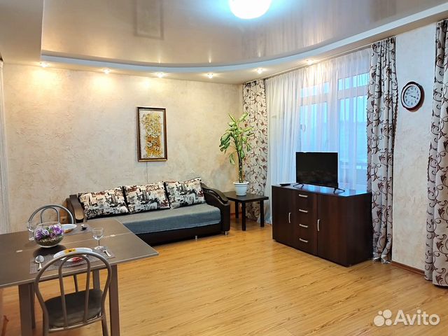 

1-к. квартира, 45 м², 2 кровати