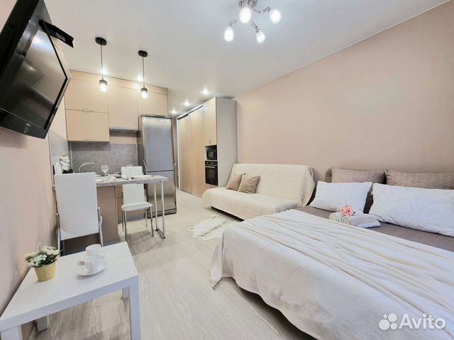 

Квартира-студия, 27 м², 1 кровать