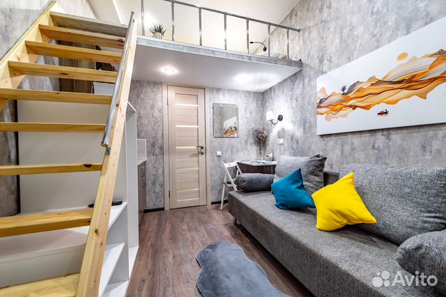 

Квартира-студия, 11,5 м², 2 кровати