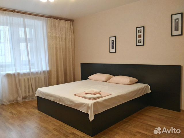 

1-к. квартира, 55 м², 2 кровати