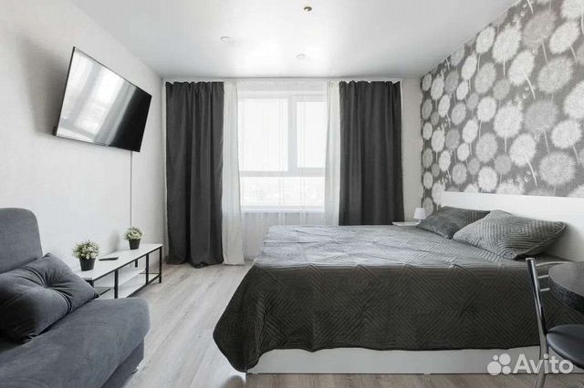 

1-к. квартира, 25 м², 2 кровати