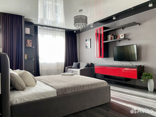 

Квартира-студия, 48 м², 2 кровати