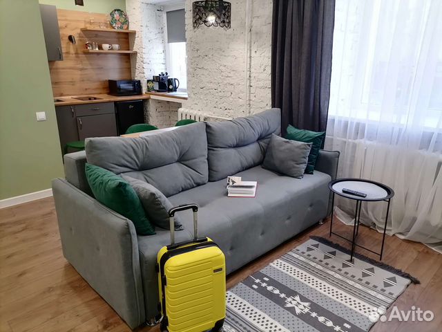 

Квартира-студия, 33 м², 2 кровати
