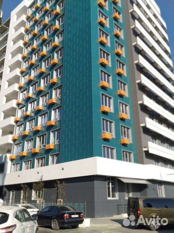 

Квартира-студия, 27 м², 2 кровати