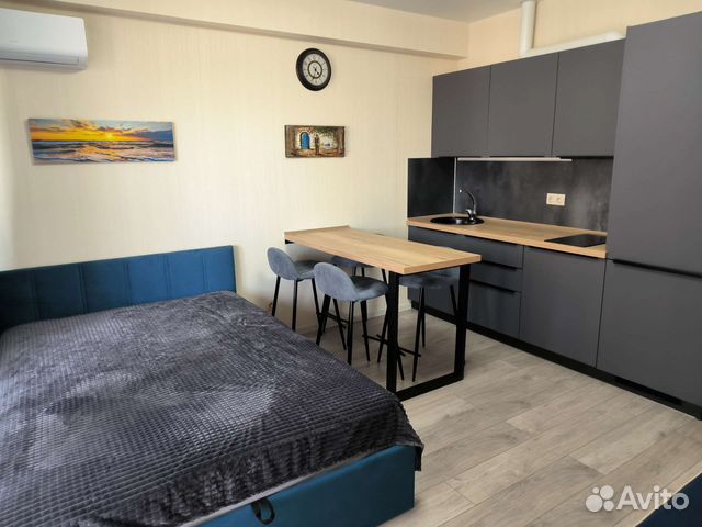 

Квартира-студия, 28 м², 2 кровати