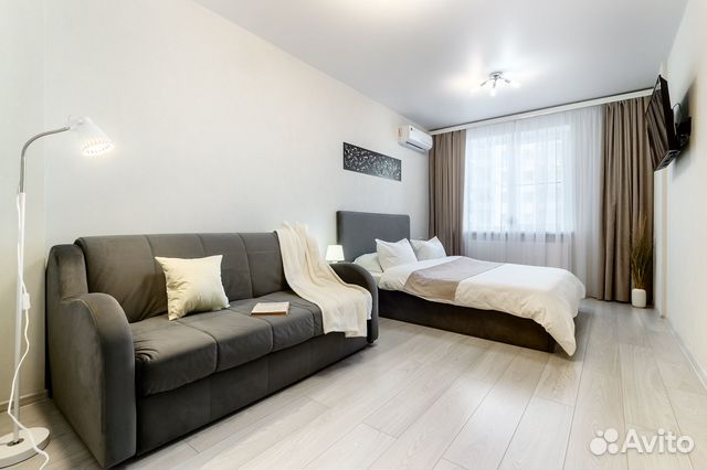 

1-к. квартира, 37 м², 2 кровати
