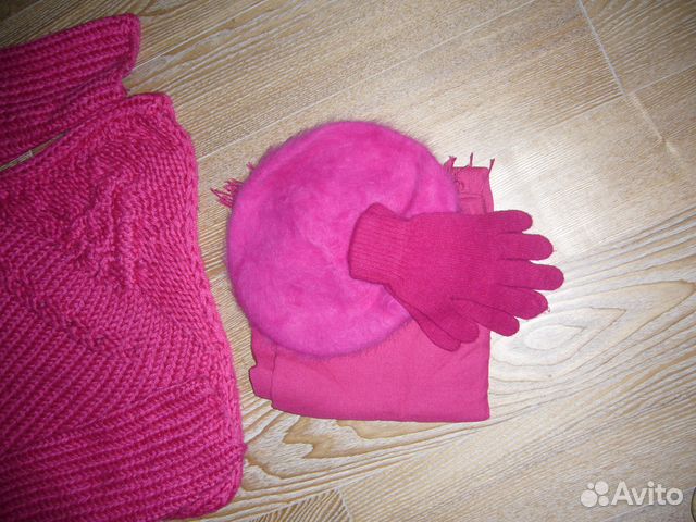 Шапка+ шарф+ перчатки Шапка+ шарф+ перчатки