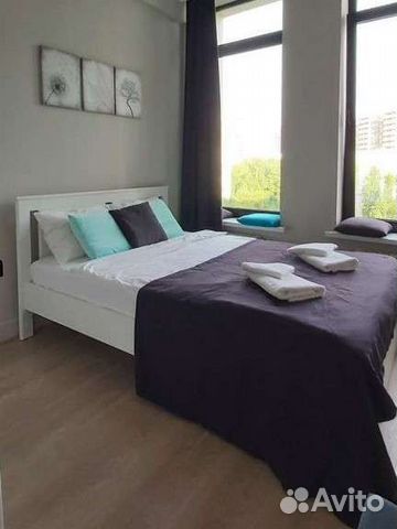 

Квартира-студия, 18 м², 2 кровати