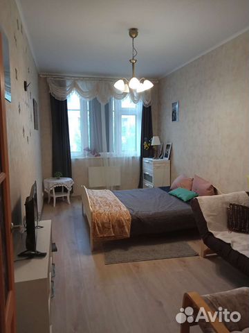 

1-к. квартира, 49 м², 2 кровати