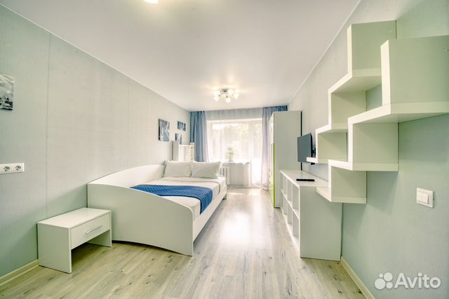 

1-к. квартира, 41 м², 2 кровати