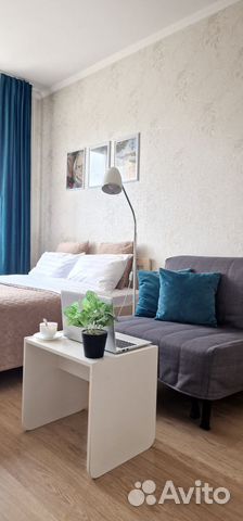 

Квартира-студия, 32 м², 2 кровати