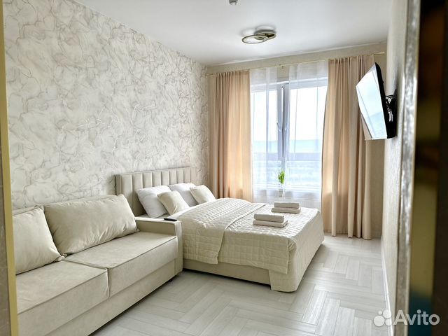 

1-к. квартира, 40 м², 2 кровати