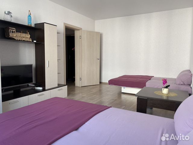 

1-к. квартира, 38 м², 2 кровати