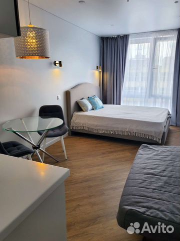 

Квартира-студия, 24 м², 2 кровати