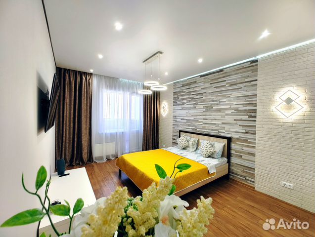 

1-к. квартира, 39 м², 2 кровати