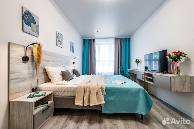 

1-к. квартира, 50 м², 3 кровати