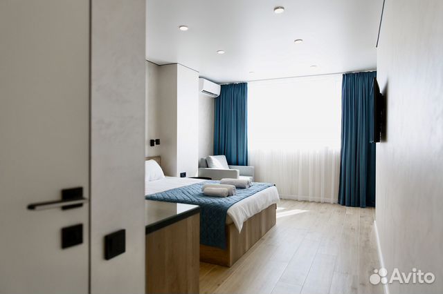

Квартира-студия, 25 м², 2 кровати