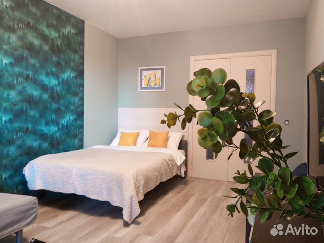 

1-к. квартира, 38 м², 2 кровати