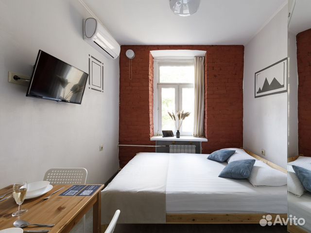 

Квартира-студия, 15 м², 1 кровать