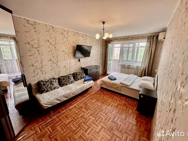 

1-к. квартира, 34 м², 2 кровати