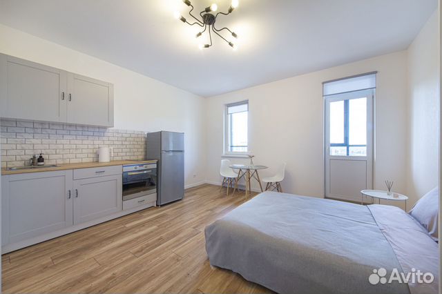 

Квартира-студия, 27 м², 1 кровать