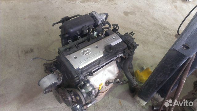Hyundai Accent двигатель, мотор