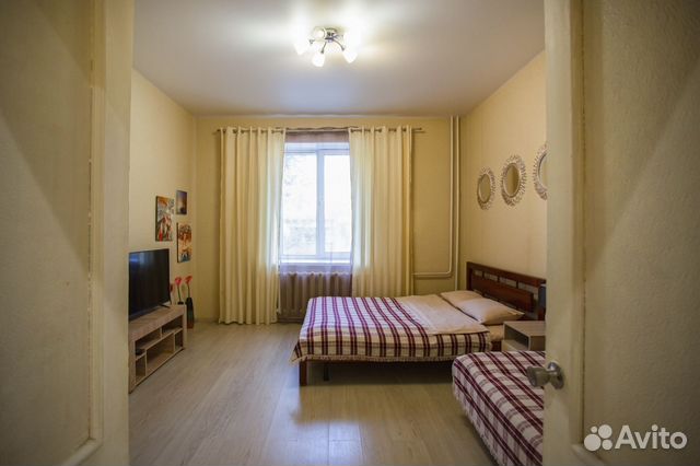 

1-к. квартира, 45 м², 3 кровати