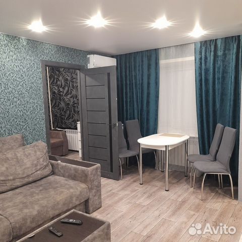 

1-к. квартира, 46 м², 2 кровати