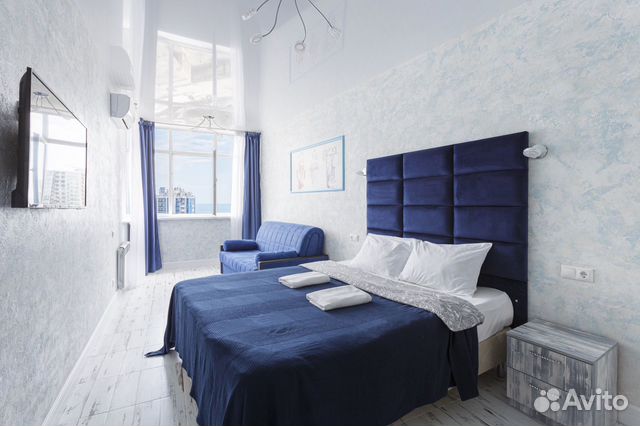 

1-к. квартира, 50 м², 2 кровати