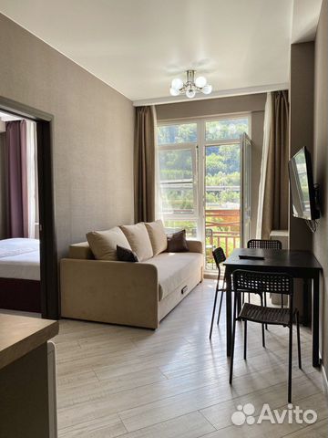

1-к. квартира, 37 м², 2 кровати