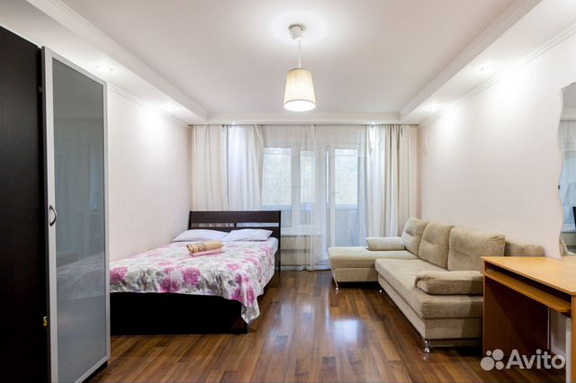 

1-к. квартира, 38 м², 2 кровати